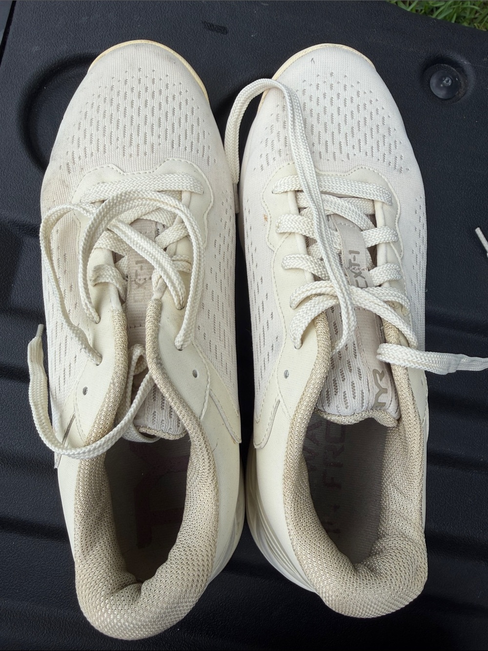 TYR Women's Athletic Sneakers in Cream/Beige